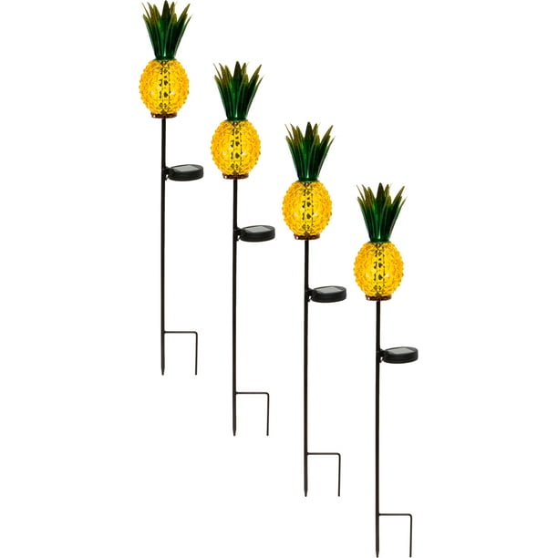 Waterproof Pineapple Solar LED Light  Ornament Lamp Garden Path Lawn Decoration